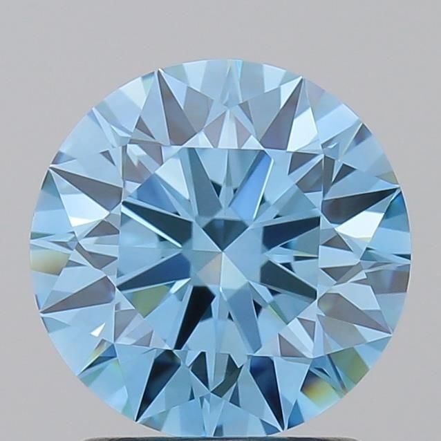 Ideal Loose Diamond - ROUND 1.5ct Fancy Vivid Blue VVS1: Ideal Loose Diamond - ROUND 1.5ct Fancy Vivid Blue VVS1 Source: This is a real non-mined Diamond that has been grown in a lab Shape: ROUND Carats: 1.5 Color: Fancy Vivid Blue Certification: IGI Video: