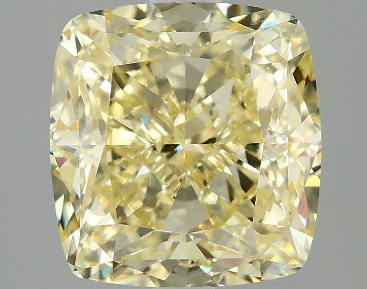 Loose Diamond - CUSHION MODIFIED 2.97ct Fancy Intense Yellow VVS2: Loose Diamond - CUSHION MODIFIED 2.97ct Fancy Intense Yellow VVS2 Source: This is a real non-mined Diamond that has been grown in a lab Shape: CUSHION MODIFIED Carats: 2.97 Color: Fancy Intense Yellow