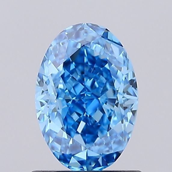 Loose Diamond - OVAL 1.01ct Fancy Vivid Blue VVS2: Loose Diamond - OVAL 1.01ct Fancy Vivid Blue VVS2 Source: This is a real non-mined Diamond that has been grown in a lab Shape: OVAL Carats: 1.01 Color: Fancy Vivid Blue Certification: IGI Video: