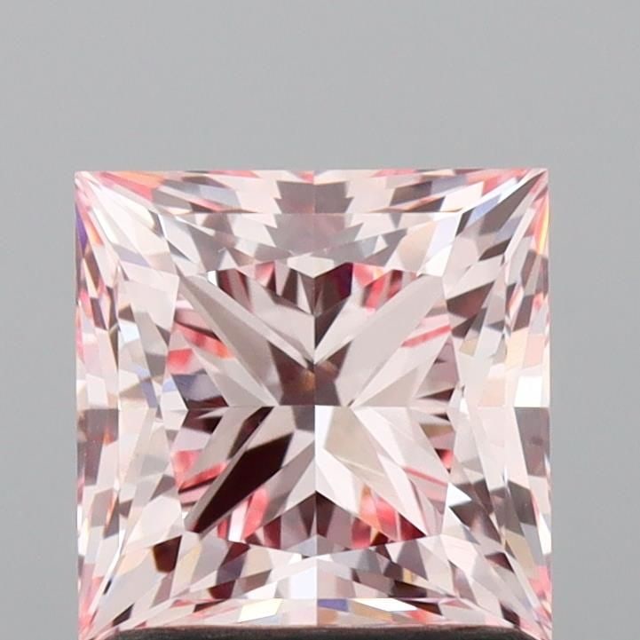 Loose Diamond - PRINCESS 1.53ct Fancy Intense Pink VVS1: Loose Diamond - PRINCESS 1.53ct Fancy Intense Pink VVS1 Source: This is a real non-mined Diamond that has been grown in a lab Shape: PRINCESS Carats: 1.53 Color: Fancy Intense Pink Certification: IGI