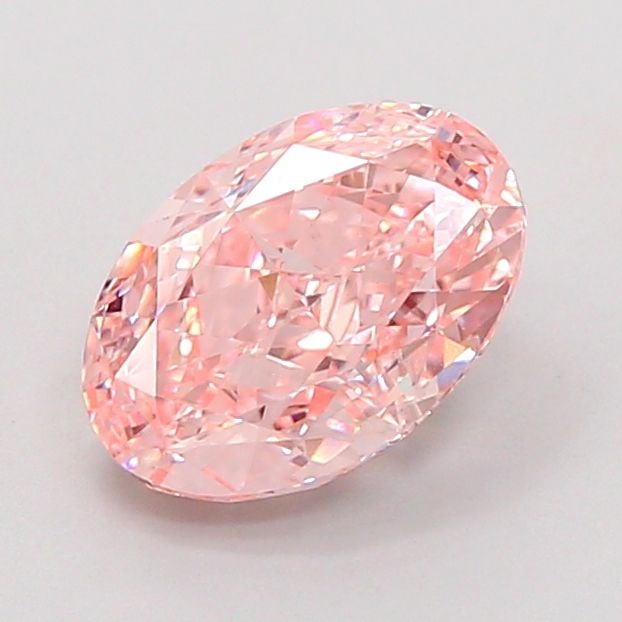 Loose Diamond - OVAL 2.06ct Fancy Vivid Pink VS1: Loose Diamond - OVAL 2.06ct Fancy Vivid Pink VS1 Source: This is a real non-mined Diamond that has been grown in a lab Shape: OVAL Carats: 2.06 Color: Fancy Vivid Pink Certification: IGI Video: