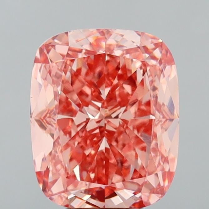 Loose Diamond - CUSHION MODIFIED 6.0ct Fancy Vivid Pink VS1: Loose Diamond - CUSHION MODIFIED 6.0ct Fancy Vivid Pink VS1 Source: This is a real non-mined Diamond that has been grown in a lab Shape: CUSHION MODIFIED Carats: 6.0 Color: Fancy Vivid Pink Certificat