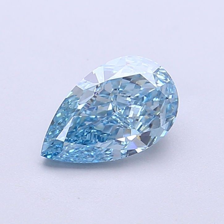 Loose Diamond - PEAR 1.09ct Fancy Vivid Blue VVS2: Loose Diamond - PEAR 1.09ct Fancy Vivid Blue VVS2 Source: This is a real non-mined Diamond that has been grown in a lab Shape: PEAR Carats: 1.09 Color: Fancy Vivid Blue Certification: IGI Video: