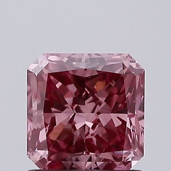 Loose Diamond - SQUARE RADIANT 1.0ct Fancy Deep Pink VS1: Loose Diamond - SQUARE RADIANT 1.0ct Fancy Deep Pink VS1 Source: This is a real non-mined Diamond that has been grown in a lab Shape: SQUARE RADIANT Carats: 1.0 Color: Fancy Deep Pink Certification: I