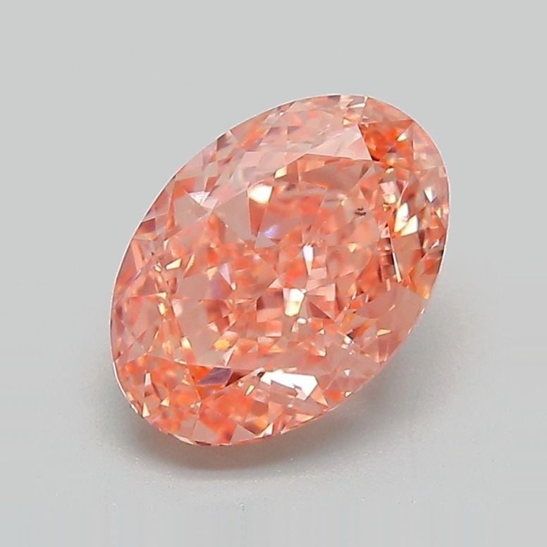 Loose Diamond - OVAL 2.18ct Fancy Vivid Pink VVS2: Loose Diamond - OVAL 2.18ct Fancy Vivid Pink VVS2 Source: This is a real non-mined Diamond that has been grown in a lab Shape: OVAL Carats: 2.18 Color: Fancy Vivid Pink Certification: IGI Video:
