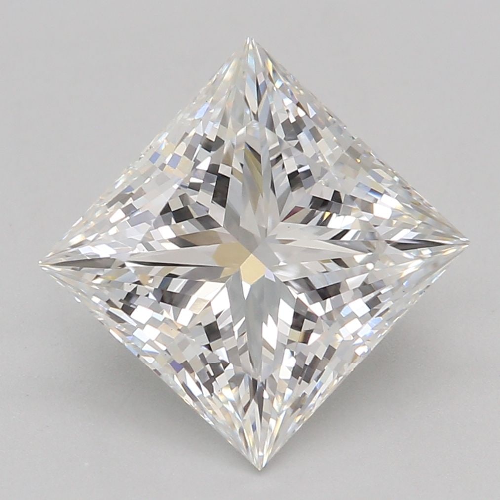 Loose Diamond - PRINCESS 2.04ct F VS1: Loose Diamond - PRINCESS 2.04ct F VS1 Source: This is a real non-mined Diamond that has been grown in a lab Shape: PRINCESS Carats: 2.04 Color: F Clarity: VS1 Certification: IGI Video: