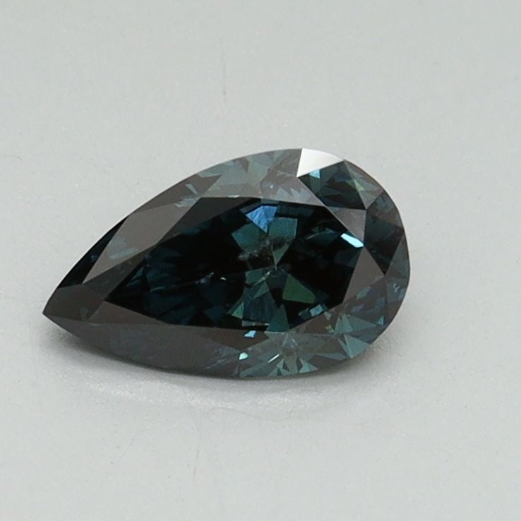 Loose Diamond - PEAR 0.48ct Fancy Deep Blue SI1: Loose Diamond - PEAR 0.48ct Fancy Deep Blue SI1 Source: This is a real non-mined Diamond that has been grown in a lab Shape: PEAR Carats: 0.48 Color: Fancy Deep Blue Certification: IGI Video: