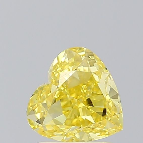Loose Diamond - HEART 1.5ct Fancy Vivid Yellow VS2: Loose Diamond - HEART 1.5ct Fancy Vivid Yellow VS2 Source: This is a real non-mined Diamond that has been grown in a lab Shape: HEART Carats: 1.5 Color: Fancy Vivid Yellow Certification: IGI Video: