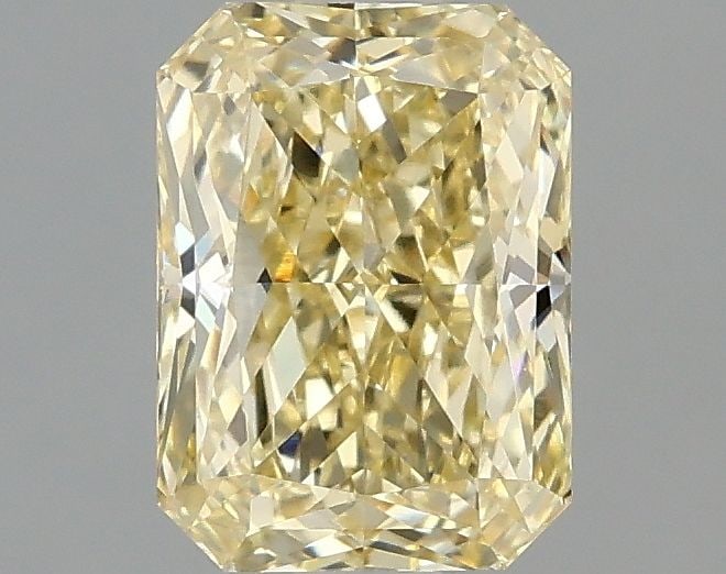 Loose Diamond - RADIANT 1.56ct Fancy Intense Yellow VS1: Loose Diamond - RADIANT 1.56ct Fancy Intense Yellow VS1 Source: This is a real non-mined Diamond that has been grown in a lab Shape: RADIANT Carats: 1.56 Color: Fancy Intense Yellow Certification: IGI