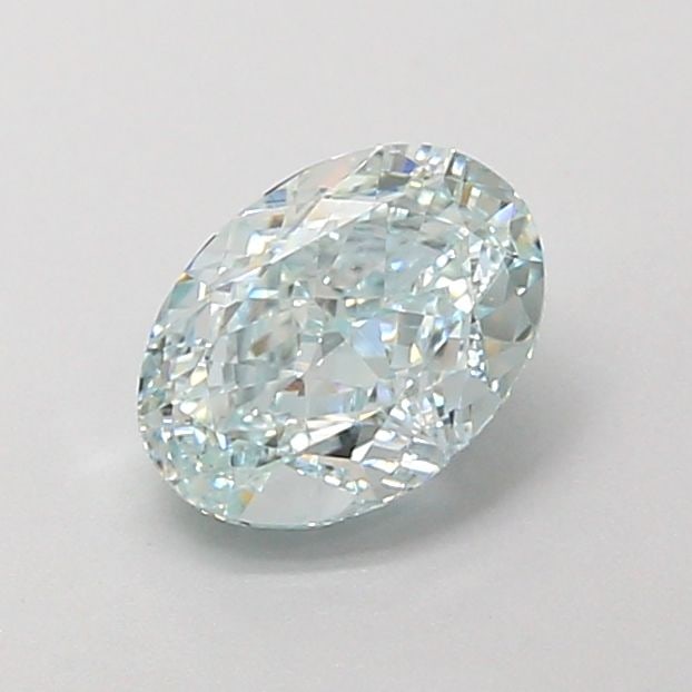 Loose Diamond - OVAL 0.84ct Fancy Green VVS2: Loose Diamond - OVAL 0.84ct Fancy Green VVS2 Source: This is a real non-mined Diamond that has been grown in a lab Shape: OVAL Carats: 0.84 Color: Fancy Green Certification: IGI Video: