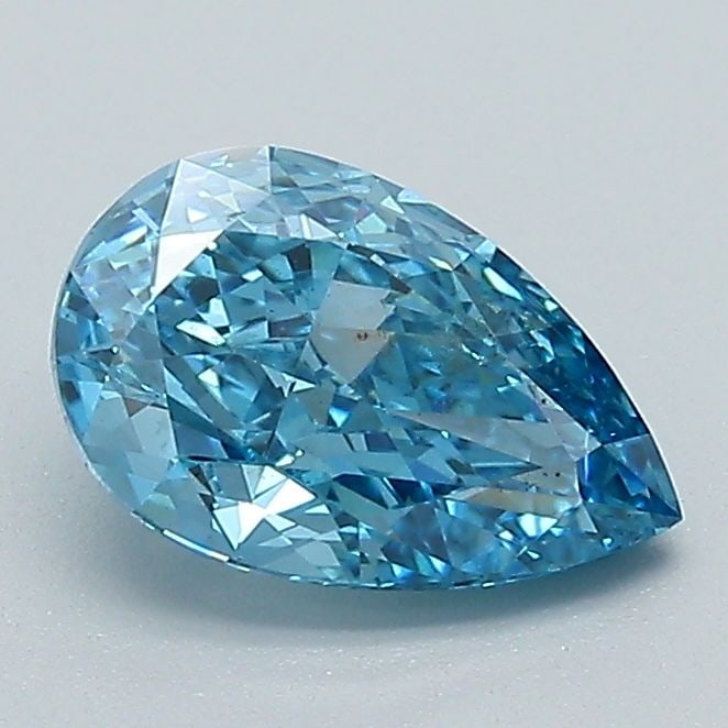 Loose Diamond - PEAR 1.15ct Fancy Vivid Blue VVS2: Loose Diamond - PEAR 1.15ct Fancy Vivid Blue VVS2 Source: This is a real non-mined Diamond that has been grown in a lab Shape: PEAR Carats: 1.15 Color: Fancy Vivid Blue Certification: IGI Video: