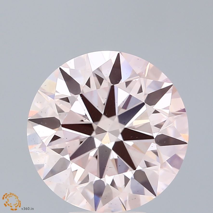 Ideal Loose Diamond - ROUND 5.01ct Fancy Pink SI1: Ideal Loose Diamond - ROUND 5.01ct Fancy Pink SI1 Source: This is a real non-mined Diamond that has been grown in a lab Shape: ROUND Carats: 5.01 Color: Fancy Pink Certification: IGI Video:
