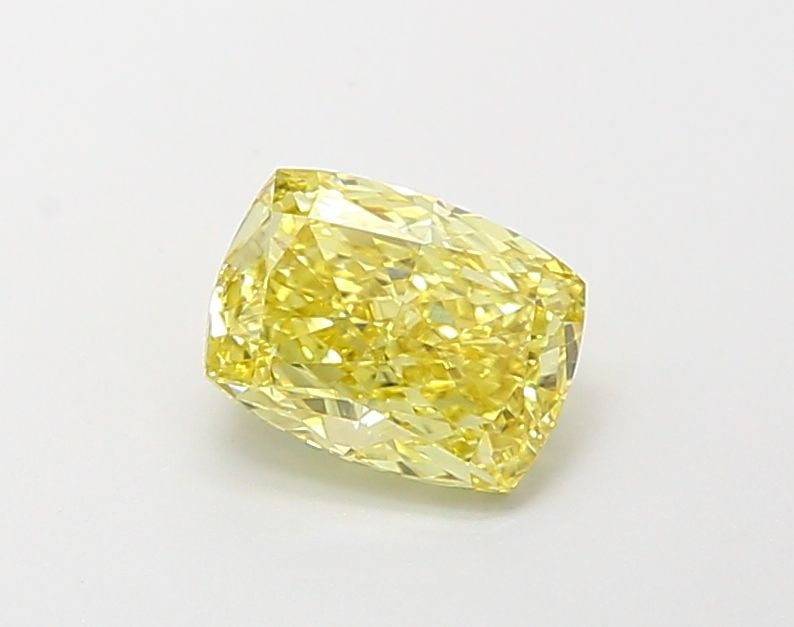 Loose Diamond - CUSHION MODIFIED 1.05ct Fancy Intense Yellow VS2: Loose Diamond - CUSHION MODIFIED 1.05ct Fancy Intense Yellow VS2 Source: This is a real non-mined Diamond that has been grown in a lab Shape: CUSHION MODIFIED Carats: 1.05 Color: Fancy Intense Yellow