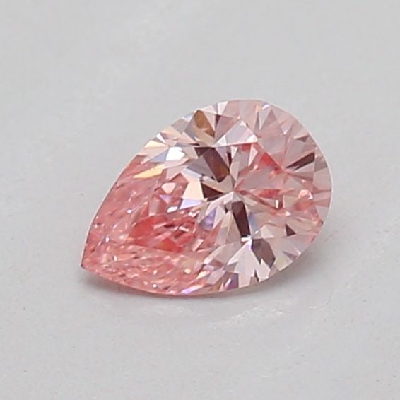 Loose Diamond - PEAR 0.21ct Fancy Intense Pink VS2: Loose Diamond - PEAR 0.21ct Fancy Intense Pink VS2 Source: This is a real non-mined Diamond that has been grown in a lab Shape: PEAR Carats: 0.21 Color: Fancy Intense Pink Certification: IGI Video: