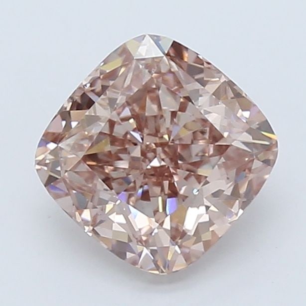 Loose Diamond - CUSHION BRILLIANT 2.64ct Fancy Intense Pink VS1: Loose Diamond - CUSHION BRILLIANT 2.64ct Fancy Intense Pink VS1 Source: This is a real non-mined Diamond that has been grown in a lab Shape: CUSHION BRILLIANT Carats: 2.64 Color: Fancy Intense Pink Ce
