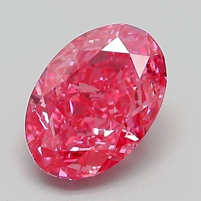 Loose Diamond - OVAL 1.22ct Fancy Vivid Pink VS1: Loose Diamond - OVAL 1.22ct Fancy Vivid Pink VS1 Source: This is a real non-mined Diamond that has been grown in a lab Shape: OVAL Carats: 1.22 Color: Fancy Vivid Pink Certification: IGI Video: