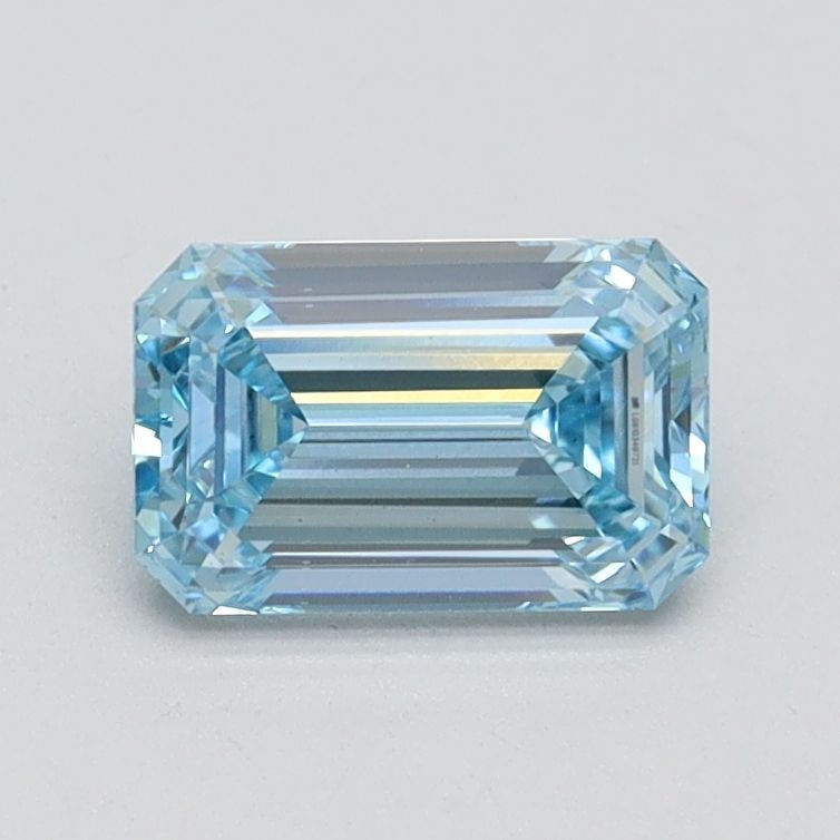 Loose Diamond - EMERALD 0.92ct Fancy Intense Blue VS1: Loose Diamond - EMERALD 0.92ct Fancy Intense Blue VS1 Source: This is a real non-mined Diamond that has been grown in a lab Shape: EMERALD Carats: 0.92 Color: Fancy Intense Blue Certification: IGI Vid