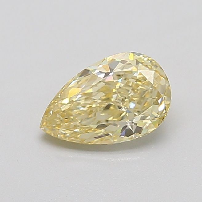 Loose Diamond - PEAR 0.97ct Fancy Yellow VS1: Loose Diamond - PEAR 0.97ct Fancy Yellow VS1 Source: This is a real non-mined Diamond that has been grown in a lab Shape: PEAR Carats: 0.97 Color: Fancy Yellow Certification: IGI Video: