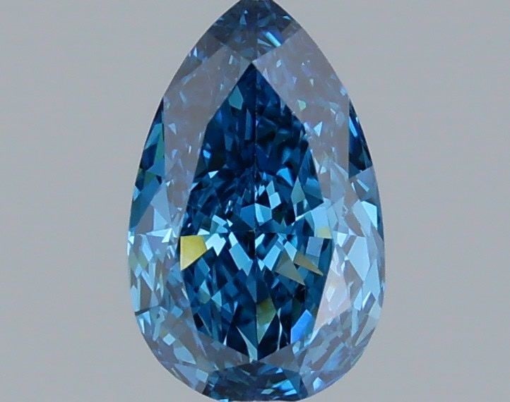 Loose Diamond - PEAR 1.07ct Fancy Vivid Blue VS1: Loose Diamond - PEAR 1.07ct Fancy Vivid Blue VS1 Source: This is a real non-mined Diamond that has been grown in a lab Shape: PEAR Carats: 1.07 Color: Fancy Vivid Blue Certification: IGI Video: