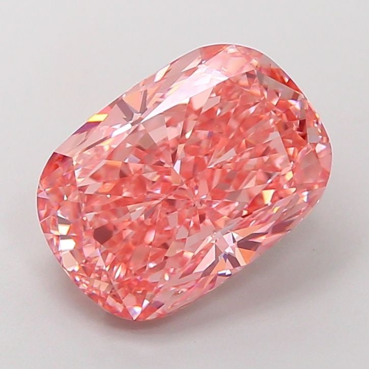 Loose Diamond - CUSHION MODIFIED 4.08ct Fancy Vivid Pink VVS2: Loose Diamond - CUSHION MODIFIED 4.08ct Fancy Vivid Pink VVS2 Source: This is a real non-mined Diamond that has been grown in a lab Shape: CUSHION MODIFIED Carats: 4.08 Color: Fancy Vivid Pink Certifi