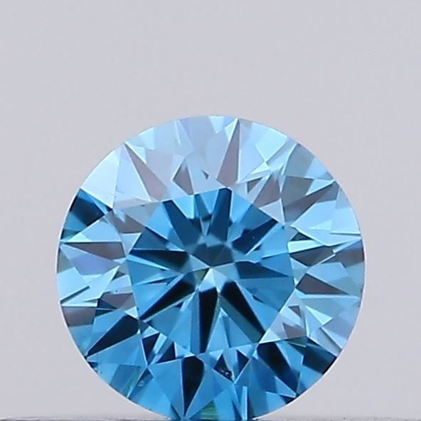 Loose Diamond - ROUND 0.2ct Fancy Vivid Blue VS1: Loose Diamond - ROUND 0.2ct Fancy Vivid Blue VS1 Source: This is a real non-mined Diamond that has been grown in a lab Shape: ROUND Carats: 0.2 Color: Fancy Vivid Blue Certification: IGI Video: