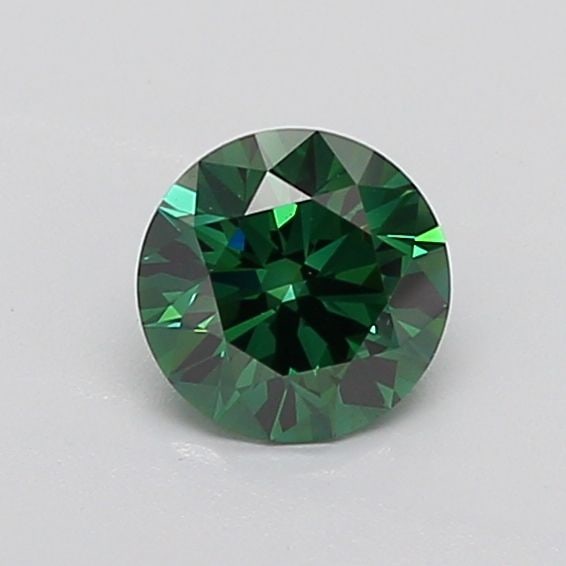 Ideal Loose Diamond - ROUND 1.06ct Fancy Vivid Green VS1: Ideal Loose Diamond - ROUND 1.06ct Fancy Vivid Green VS1 Source: This is a real non-mined Diamond that has been grown in a lab Shape: ROUND Carats: 1.06 Color: Fancy Vivid Green Certification: IGI PLE