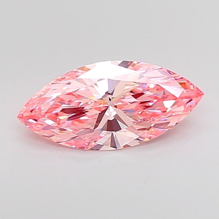 Loose Diamond - MARQUISE 2.23ct Fancy Vivid Pink VS2: Loose Diamond - MARQUISE 2.23ct Fancy Vivid Pink VS2 Source: This is a real non-mined Diamond that has been grown in a lab Shape: MARQUISE Carats: 2.23 Color: Fancy Vivid Pink Certification: IGI Video
