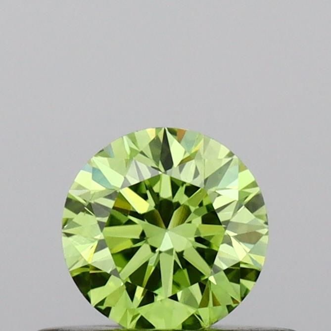 Ideal Loose Diamond - ROUND 0.35ct Fancy Vivid Green VS2: Ideal Loose Diamond - ROUND 0.35ct Fancy Vivid Green VS2 Source: This is a real non-mined Diamond that has been grown in a lab Shape: ROUND Carats: 0.35 Color: Fancy Vivid Green Certification: IGI Vid