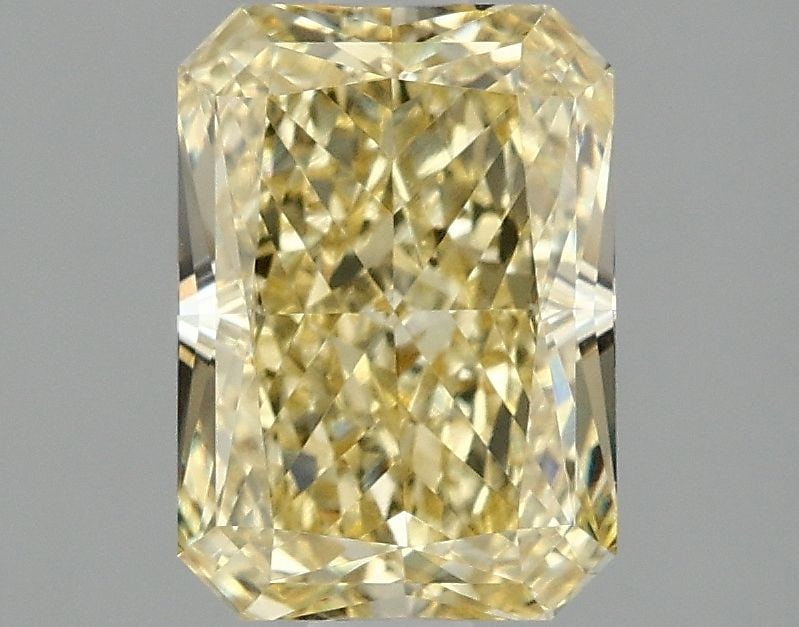 Loose Diamond - RADIANT 2.07ct Fancy Intense Yellow VS1: Loose Diamond - RADIANT 2.07ct Fancy Intense Yellow VS1 Source: This is a real non-mined Diamond that has been grown in a lab Shape: RADIANT Carats: 2.07 Color: Fancy Intense Yellow Certification: IGI