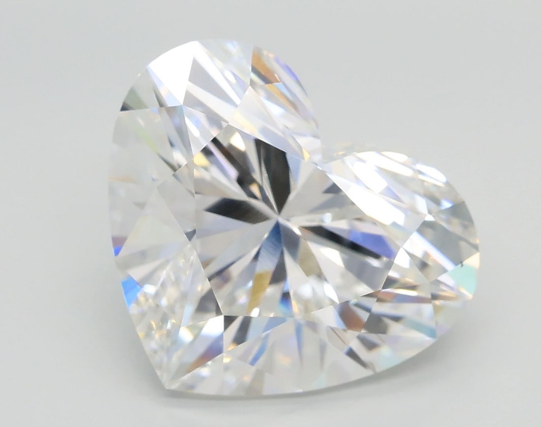 Loose Diamond - HEART 7.04ct F VS2: Loose Diamond - HEART 7.04ct F VS2 Source: This is a real non-mined Diamond that has been grown in a lab Shape: HEART Carats: 7.04 Color: F Clarity: VS2 Certification: GIA Video: