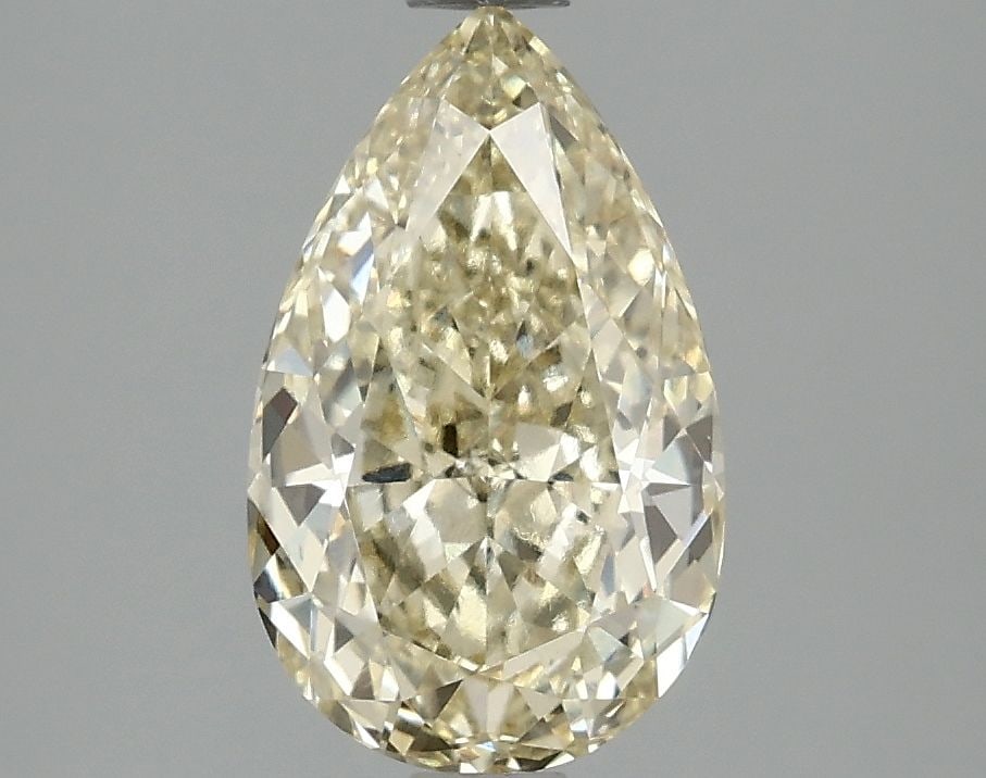 Loose Diamond - PEAR 2.09ct Fancy Yellow VS1: Loose Diamond - PEAR 2.09ct Fancy Yellow VS1 Source: This is a real non-mined Diamond that has been grown in a lab Shape: PEAR Carats: 2.09 Color: Fancy Yellow Certification: IGI Video: