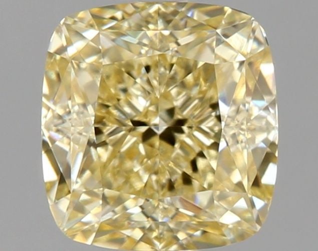 Loose Diamond - CUSHION MODIFIED 1.57ct Fancy Intense Yellow VVS2 (1 of 1)