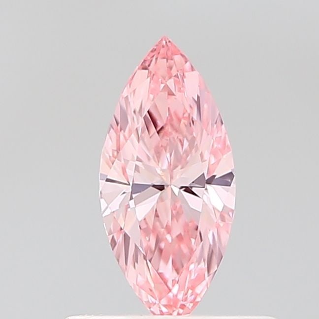 Loose Diamond - MARQUISE 0.42ct Fancy Vivid Pink VS1: Loose Diamond - MARQUISE 0.42ct Fancy Vivid Pink VS1 Source: This is a real non-mined Diamond that has been grown in a lab Shape: MARQUISE Carats: 0.42 Color: Fancy Vivid Pink Certification: IGI Video