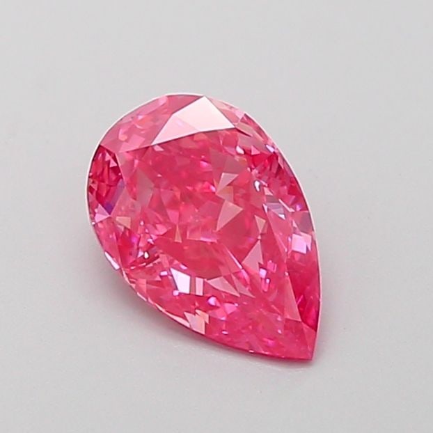 Loose Diamond - PEAR 1.01ct Fancy Vivid Pink VVS2: Loose Diamond - PEAR 1.01ct Fancy Vivid Pink VVS2 Source: This is a real non-mined Diamond that has been grown in a lab Shape: PEAR Carats: 1.01 Color: Fancy Vivid Pink Certification: IGI Video: