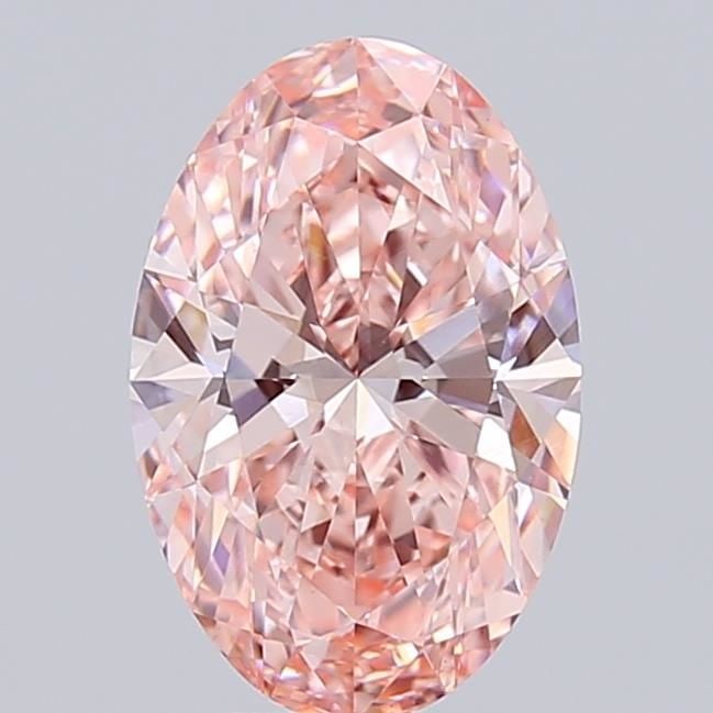 Loose Diamond - OVAL 3.03ct Fancy Vivid Pink VS1: Loose Diamond - OVAL 3.03ct Fancy Vivid Pink VS1 Source: This is a real non-mined Diamond that has been grown in a lab Shape: OVAL Carats: 3.03 Color: Fancy Vivid Pink Certification: IGI Video: