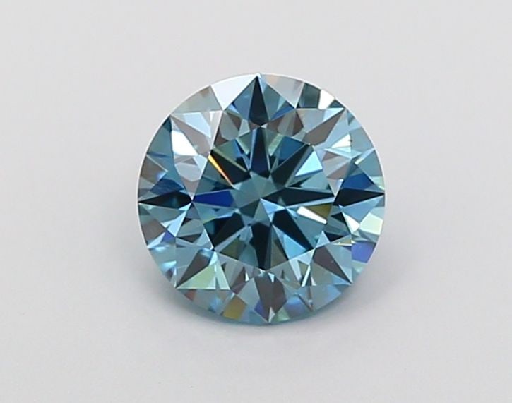 Ideal Loose Diamond - ROUND 1.14ct Fancy Vivid Blue VS1: Ideal Loose Diamond - ROUND 1.14ct Fancy Vivid Blue VS1 Source: This is a real non-mined Diamond that has been grown in a lab Shape: ROUND Carats: 1.14 Color: Fancy Vivid Blue Certification: IGI Video