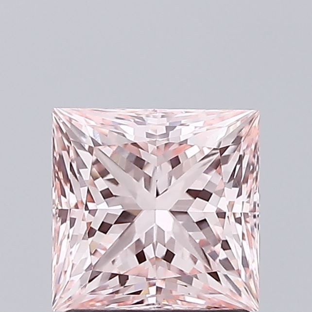 Loose Diamond - PRINCESS 1.55ct Fancy Pink VS1: Loose Diamond - PRINCESS 1.55ct Fancy Pink VS1 Source: This is a real non-mined Diamond that has been grown in a lab Shape: PRINCESS Carats: 1.55 Color: Fancy Pink Certification: IGI Video: