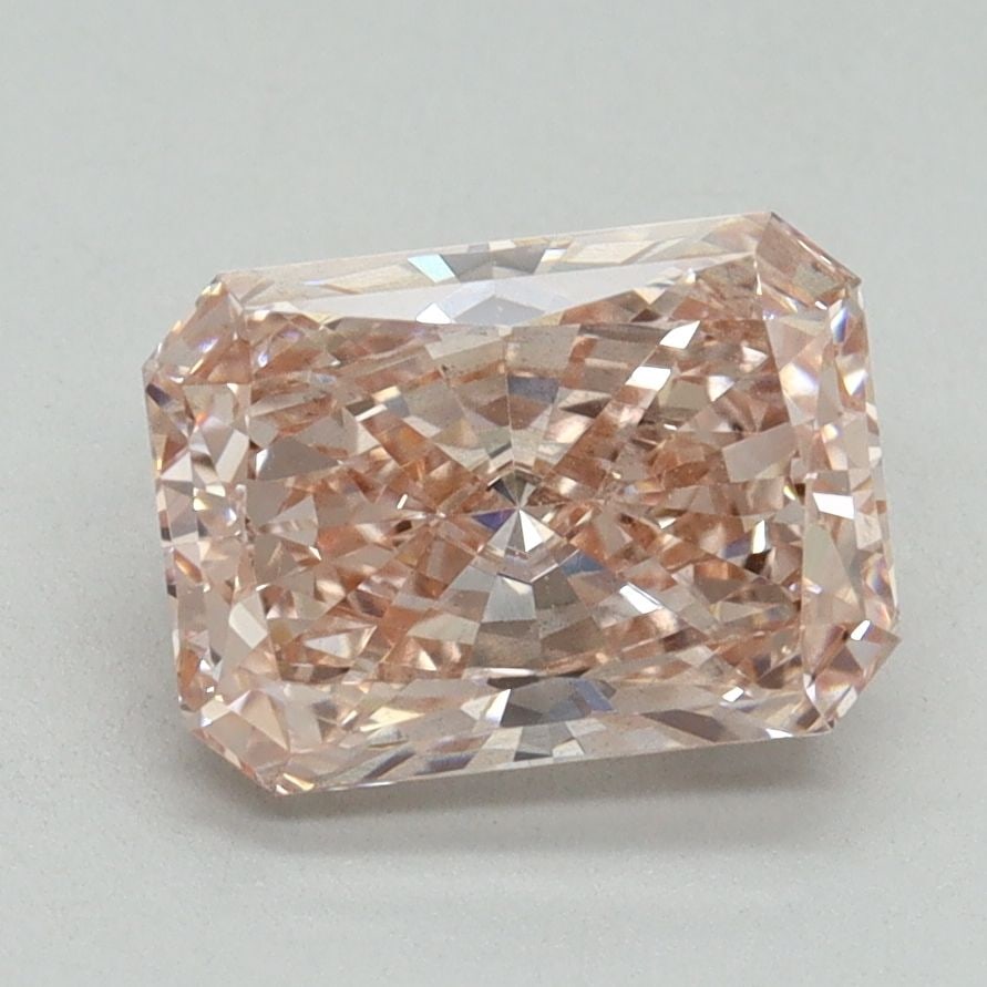 Loose Diamond - RADIANT 2.15ct Fancy Intense Pink VS2: Loose Diamond - RADIANT 2.15ct Fancy Intense Pink VS2 Source: This is a real non-mined Diamond that has been grown in a lab Shape: RADIANT Carats: 2.15 Color: Fancy Intense Pink Certification: IGI Vid