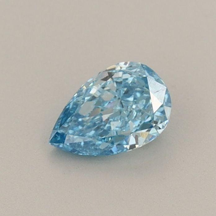 Loose Diamond - PEAR 0.35ct Fancy Vivid Blue VS2: Loose Diamond - PEAR 0.35ct Fancy Vivid Blue VS2 Source: This is a real non-mined Diamond that has been grown in a lab Shape: PEAR Carats: 0.35 Color: Fancy Vivid Blue Certification: IGI Video: