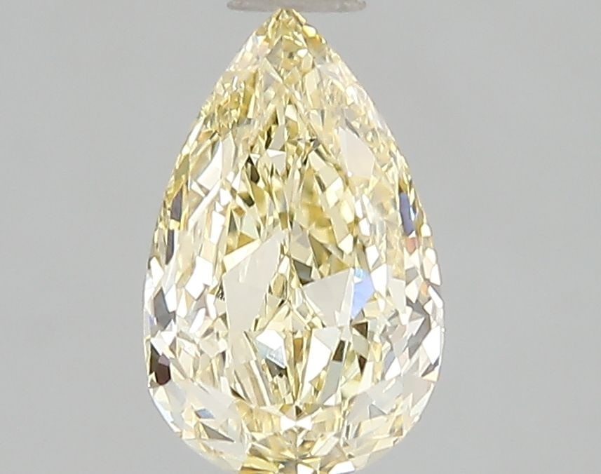 Loose Diamond - PEAR 1.53ct Fancy Intense Yellow VVS2: Loose Diamond - PEAR 1.53ct Fancy Intense Yellow VVS2 Source: This is a real non-mined Diamond that has been grown in a lab Shape: PEAR Carats: 1.53 Color: Fancy Intense Yellow Certification: IGI Vide