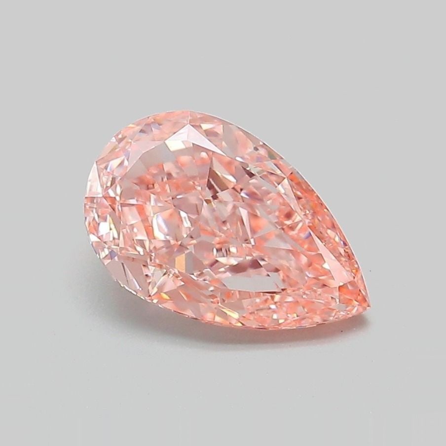 Loose Diamond - PEAR 1.85ct Fancy Vivid Pink VS1: Loose Diamond - PEAR 1.85ct Fancy Vivid Pink VS1 Source: This is a real non-mined Diamond that has been grown in a lab Shape: PEAR Carats: 1.85 Color: Fancy Vivid Pink Certification: IGI Video: