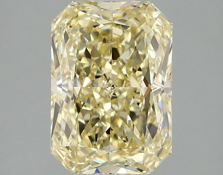 Loose Diamond - RADIANT 2.02ct Fancy Intense Yellow VS2: Loose Diamond - RADIANT 2.02ct Fancy Intense Yellow VS2 Source: This is a real non-mined Diamond that has been grown in a lab Shape: RADIANT Carats: 2.02 Color: Fancy Intense Yellow Certification: IGI