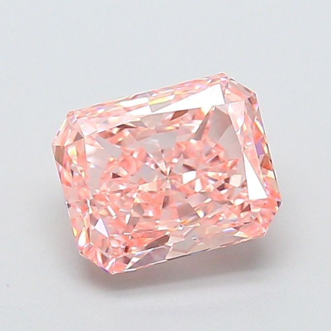Loose Diamond - RADIANT 3.01ct Fancy Intense Pink VVS2: Loose Diamond - RADIANT 3.01ct Fancy Intense Pink VVS2 Source: This is a real non-mined Diamond that has been grown in a lab Shape: RADIANT Carats: 3.01 Color: Fancy Intense Pink Certification: IGI Vi