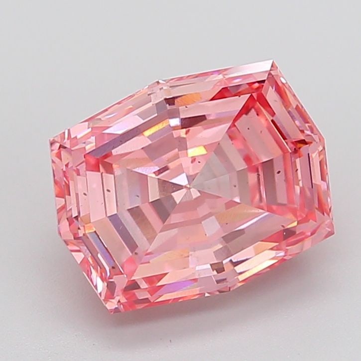 Loose Diamond - OTHER 5.67ct Fancy Intense Pink VS2: Loose Diamond - OTHER 5.67ct Fancy Intense Pink VS2 Source: This is a real non-mined Diamond that has been grown in a lab Shape: OTHER Carats: 5.67 Color: Fancy Intense Pink Certification: NONE Video: