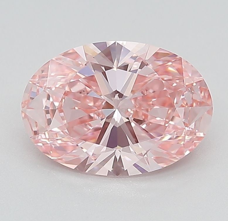 Loose Diamond - OVAL 1.76ct Fancy Vivid Pink IF: Loose Diamond - OVAL 1.76ct Fancy Vivid Pink IF Source: This is a real non-mined Diamond that has been grown in a lab Shape: OVAL Carats: 1.76 Color: Fancy Vivid Pink Certification: IGI Video: