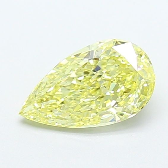 Loose Diamond - PEAR 1.29ct Fancy Yellow VS1: Loose Diamond - PEAR 1.29ct Fancy Yellow VS1 Source: This is a real non-mined Diamond that has been grown in a lab Shape: PEAR Carats: 1.29 Color: Fancy Yellow Certification: IGI Video: