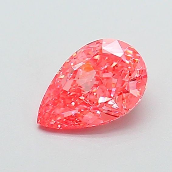 Loose Diamond - PEAR 1.14ct Fancy Vivid Pink VS1: Loose Diamond - PEAR 1.14ct Fancy Vivid Pink VS1 Source: This is a real non-mined Diamond that has been grown in a lab Shape: PEAR Carats: 1.14 Color: Fancy Vivid Pink Certification: IGI Video: