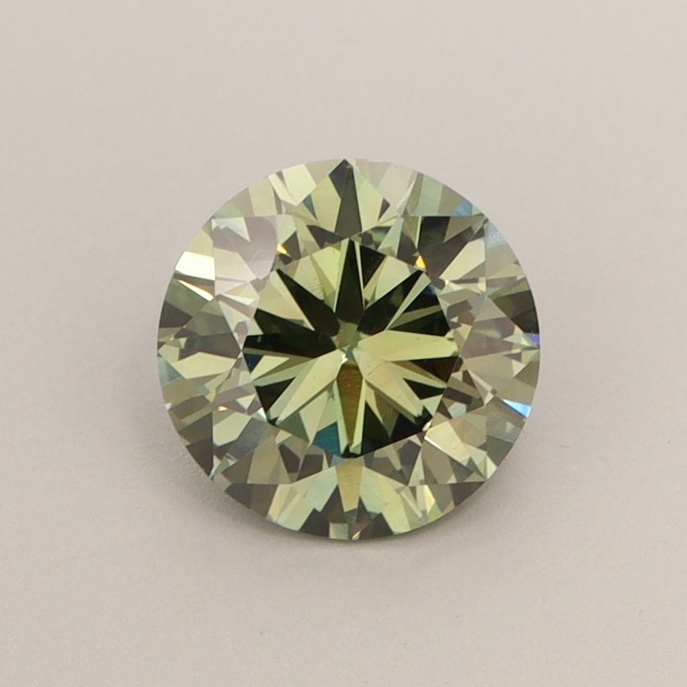Loose Diamond - ROUND 1.56ct Fancy Intense Green VVS2: Loose Diamond - ROUND 1.56ct Fancy Intense Green VVS2 Source: This is a real non-mined Diamond that has been grown in a lab Shape: ROUND Carats: 1.56 Color: Fancy Intense Green Certification: IGI Vide