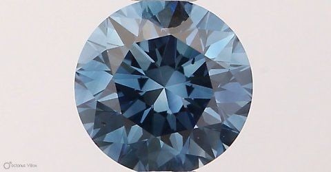 Loose Diamond - ROUND 0.7ct Fancy Vivid Blue VS2: Loose Diamond - ROUND 0.7ct Fancy Vivid Blue VS2 Source: This is a real non-mined Diamond that has been grown in a lab Shape: ROUND Carats: 0.7 Color: Fancy Vivid Blue Certification: IGI Video:
