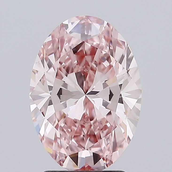 Loose Diamond - OVAL 2.51ct Fancy Intense Pink VS1: Loose Diamond - OVAL 2.51ct Fancy Intense Pink VS1 Source: This is a real non-mined Diamond that has been grown in a lab Shape: OVAL Carats: 2.51 Color: Fancy Intense Pink Certification: IGI Video: